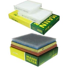 MANN-FILTER Filtersatz Innenraumfilter Luftfilter für Peugeot 2008 I 1.6