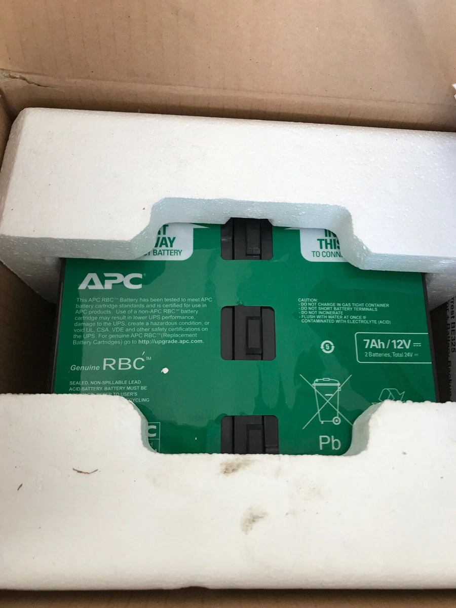 APC APCRBC123 Replacement UPS Lead Acid Battery Cartridge, 46 OFF