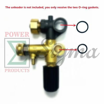 #ad 2PCS O Ring Seal on Unloader For Devilblis EXHP3640 Pressure Washer Pump $3.99