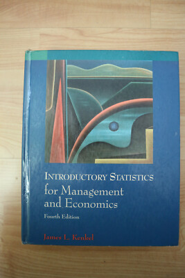 Introductory Statistics for Management and Economics  4th ed, Kenkel Sehr Gut!