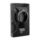 Slim RFID-Blocking Wallet with Money Clip for Credit Cards & AirTag Holder  