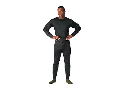 Rothco 6118 ECWCS Poly Crew Neck Top - Black