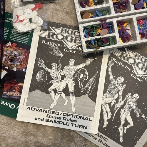 TSR Buck Rogers Battle For The 25th Century Strategy Board Game New Other 1980s - Picture 8 of 11
