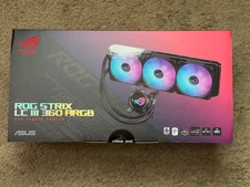 New ASUS ROG Strix LC III 360 ARGB All-in-one CPU Liquid Cooler