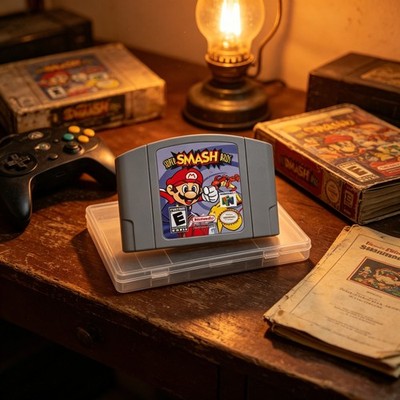 Super Smash Bros 64 Compatible N64 Cartridge   Tested, Cartridge Only