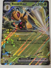 Pokemon Beedrill ex Chaos Rising 3/86 Holofoil Near Mint English