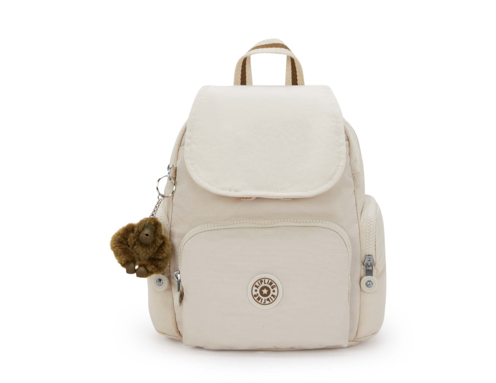 Kipling CITY ZIP MINI Backpack - Soft Sand RRP £88