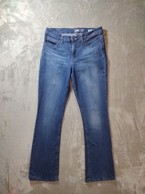Lee Jeans Womens 12 Long Bootcut Regular Midrise Stretch Western Cowgirl Casual 