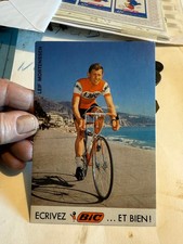 CYCLING cycling card LEIF MORTENSSEN team BIC 1973