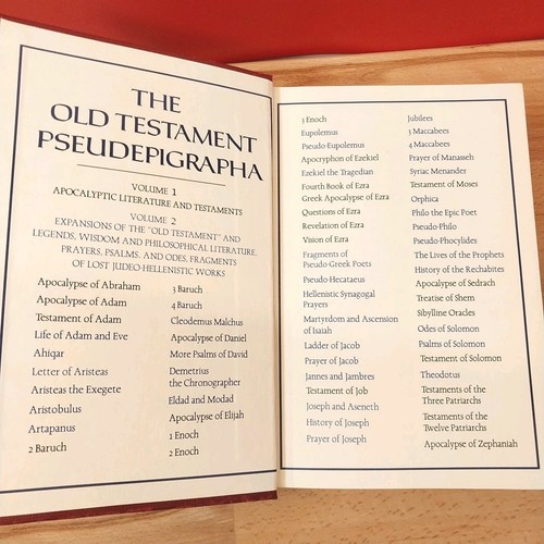 The Old Testament Pseudepigrapha, Vol. 2: Expansions of the Old Testament 1985 - Bild 8 von 13