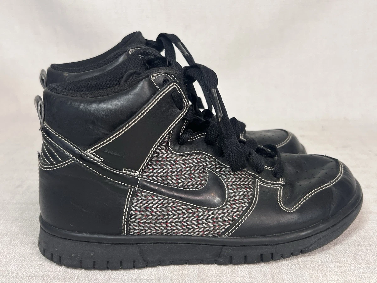 Nike Dunk High Black - 318676-002 W for sale | eBay