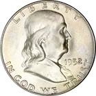1952-P Franklin Half Dollar - Full Bell Lines