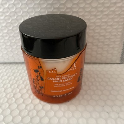 Nuance Salma Hayek Raw Honey Color Protect Hair Mask Conditioning Dam Container