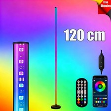LED RGB Stehleuchte Eckleuchte Stehlampe Lichtsäule Farbwechsel Farbig Ecklampe