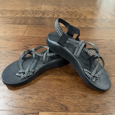CHACO ZX/2 Classic Boost Black Toe Loop Hiking Outdoor Sport Sandals Women's 9