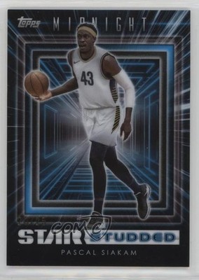 2023-24 Topps Midnight Star Studded Moonrise 20/25 Pascal Siakam #SS-15 11ao