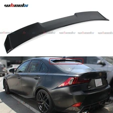 GLOSS BLACK FOR 2006-2013 LEXUS IS 250/350/ ISF JDM REAR ROOF WINDOW SPOILER LIP