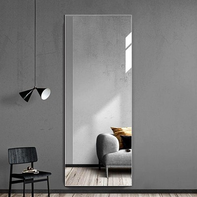 Meefmly Aufklebespiegel 40 x 120 cm 1 Stück selbstklebend 120L x 40B cm, 40-120 