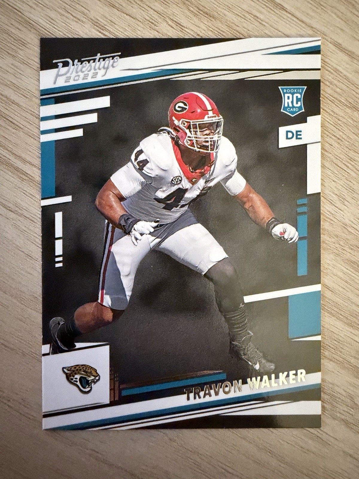 2022 Panini Prestige TRAVON WALKER Base Rookie Card RC #337 Jacksonville Jaguars