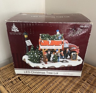 Enchanted Forest Musical Christmas Tree Lot w/ LED by Menards #288