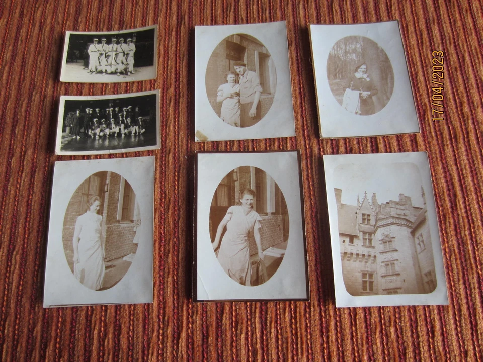 58 PHOTOGRAPHIES ANCIENNES DE FRANCE. ORIGINAUX - Photo 2/4