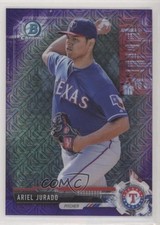 2017 Bowman Chrome Prospects Mega Box Purple Refractor 241/250 Ariel Jurado 6u5