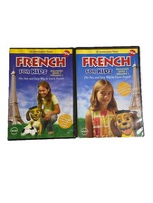 French for Kids Beginner Level 1 Vol 1  2 Interactive Learning  DVD Games