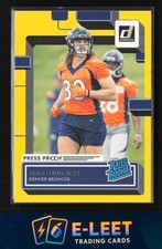 2022 Donruss Greg Dulcich Yellow Press Proof #385