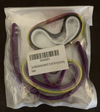 Pack of 7 Kobe Bryant Lakers Black Mamba Silicone Bracelets