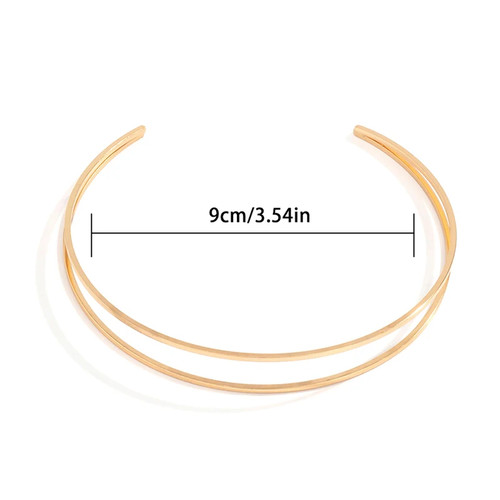 Punk Armkettchen verstellbar Oberarm Manschette minimalistisch Armreif Armband Arm Bracelet - Bild 18 von 26