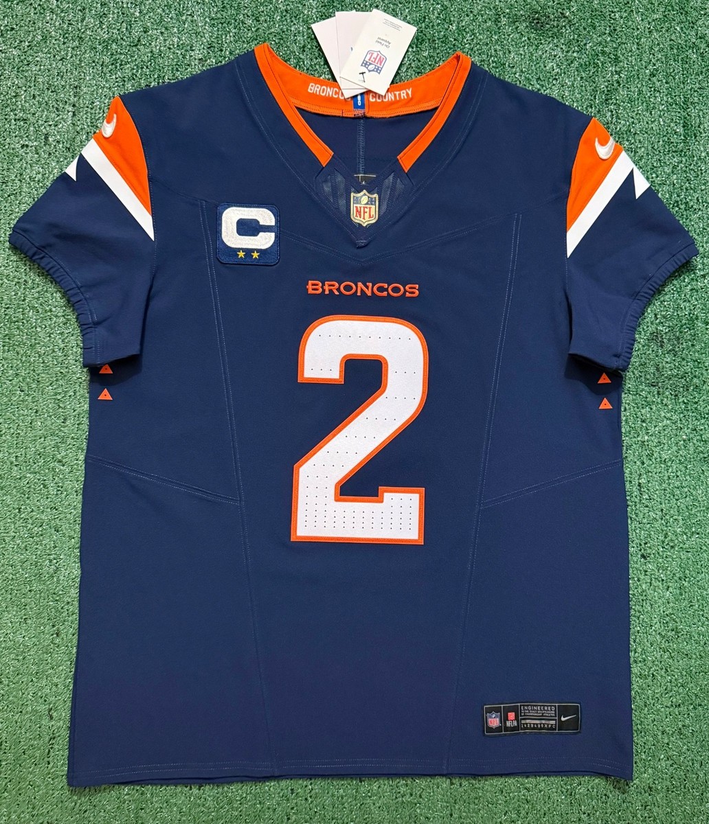Gold Shield Pat Surtain Denver Broncos Nike Vapor Fuse Elite