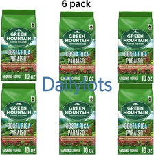 Green Mountain Coffee Roasters Costa Rica Paraiso Ground Coffee 10oz 6pk check
