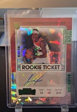 2021-22 Panini Contenders - Isaiah Todd #160 Game Ticket Greenice (AU, RC)