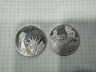 2 X 0.75 oz .925 Sterling Silver Rounds - 1.5 Oz Total