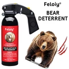 Feloiy 35ft Bear Deterrent Repellent Spray 16oz Glow Cap Camping Hiking