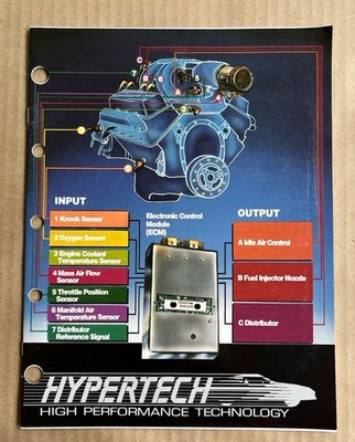 Vintage 1980s Hypertech Performance Parts Catalog