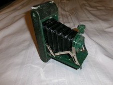 Vintage Green Kodak 1A Junior Pocket Camera. L K 