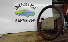 2001-2004 FORD F150 STEERING COLUMN TILT CRUISE OVER DRIVE WITH KEY LEATHER...