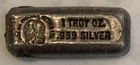 Vintage Phoenix Precious Metals 1 Ounce Silver Bar Old Poured Rare 1 Oz .999