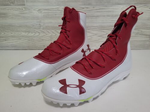 NIB Under Armour Team Highlight Spine MC Size 16 Football Cleats 3024074-110 - Picture 3 of 8