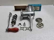 VINTAGE MASTER BRAC MEAT FOOD GRINDER HAND CRANK REPLACEMENT PARTS