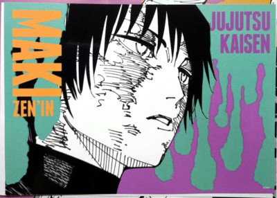 Jujutsu Kaisen Character Art Card Collection vol.1 Maki Zenin 15x21cm Juju