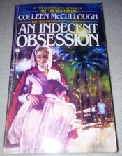 An Indecent Obsession Colleen McCullough paperback  copy Avon vintage book