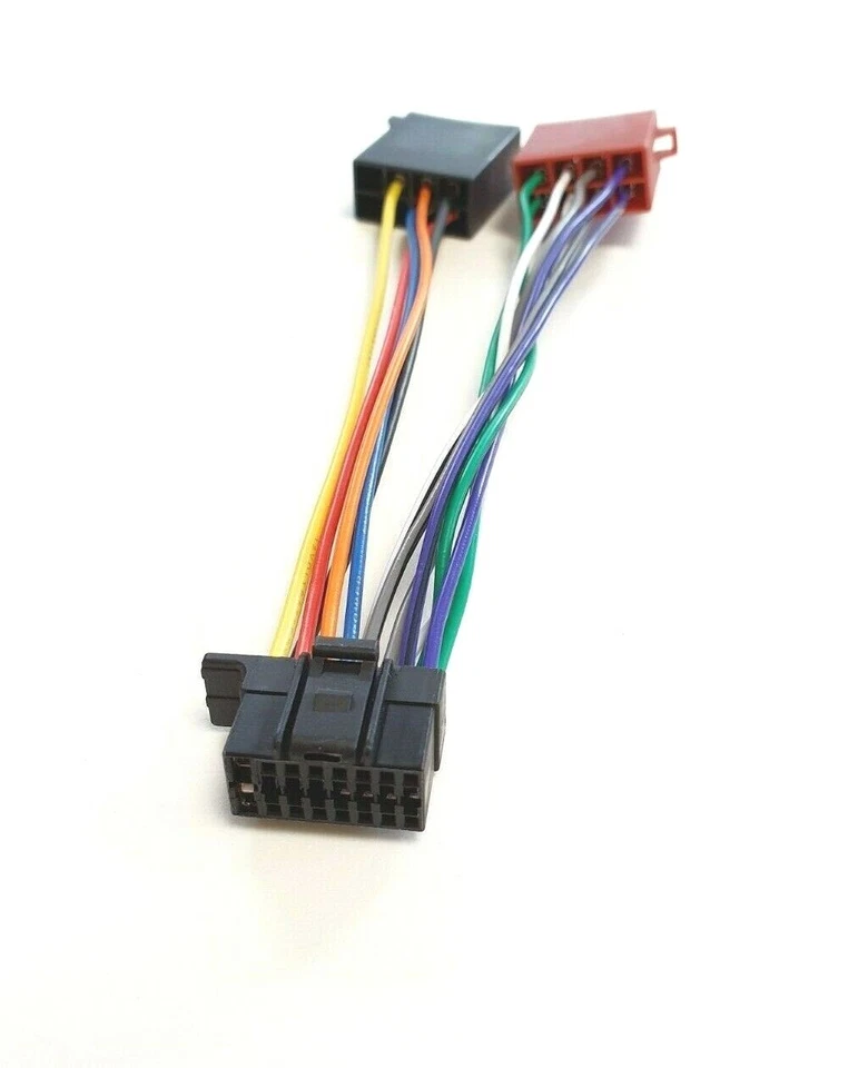 Kabel Adapter Iso für Autoradio sony MEX-N4200BT Adapterkabel übergang Anschluss - Bild 2 von 4