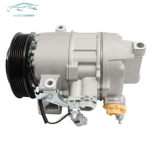 A/C AC Compressor + Clutch For Chrysler 300 Dodge Challenger 2014-2020 - Foto 2 di 10