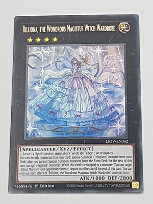 Yu-Gi-Oh! Einzelkarte Rilliona, The Wondrous Magistus Witch Wardrobe bespielt