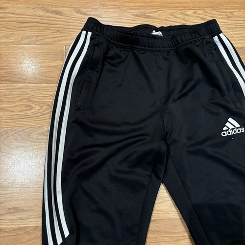Adidas Tiro 17 Track Pants Black White Tapered Athletic Soccer BS3690 Youth Sz L - Picture 3 of 11