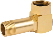 Garden Hose Adapter, Brass Replacement Part Swivel, Hose Reel Parts Fittings