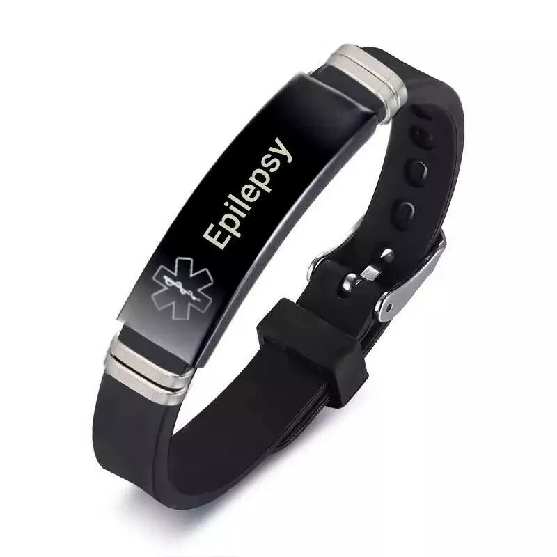 Vnox Graviable Alert Id Bracelet Diabetes Epilepsy Alzheimers Allergy Sauce  Women Men Personalised Ornaments From Mygodmissa, $19.82 | DHgate.Com