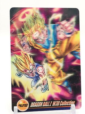 Goku Vegeta DRAGON BALL Gumi Card TCG MORINAGA Vintage Japan very rare  No.420 | eBay